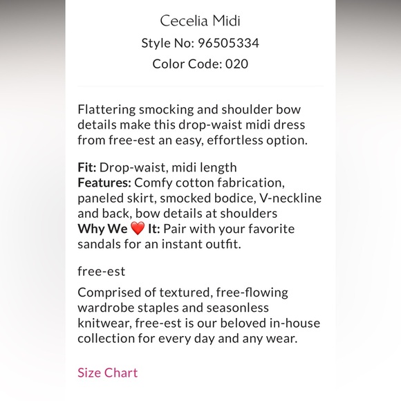 Free People Cecelia Midi-Coconut Combo-XS-NWT - Picture 5 of 8